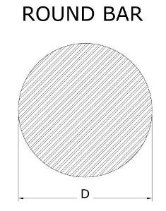 Round Bar Drawing