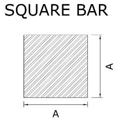 Square Bar Drawing