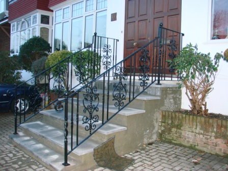 Steel balustrades